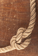 Image showing  Knot on Wood