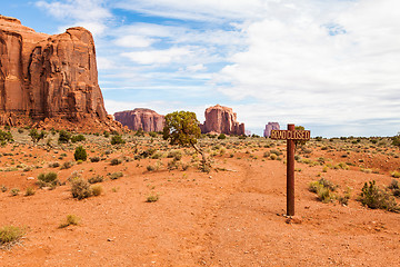 Image showing Monument Valley