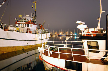 Image showing Fishing boats