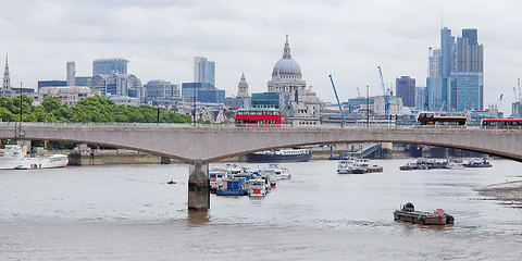 Image showing River Thames in London