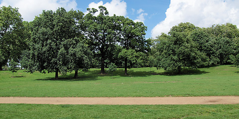 Image showing Kensington gardens London