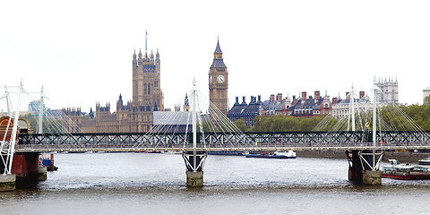 Image showing River Thames in London