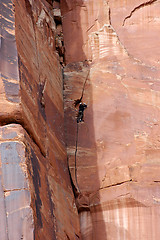 Image showing Rock climbing