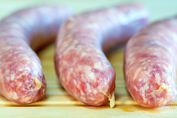 Image showing German sausage Bratwurst