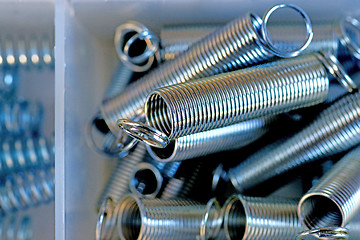 Image showing Steel springs