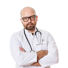 Image showing doctor with stethoscope