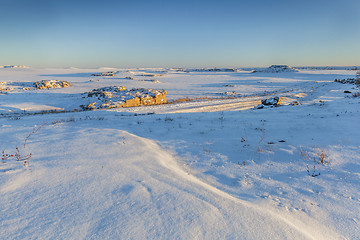 Image showing Colorado prairie in winter