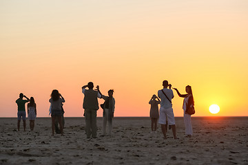 Image showing Chott El Jerid Tunisia