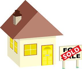 Image showing house sold