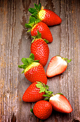 Image showing Strawberries