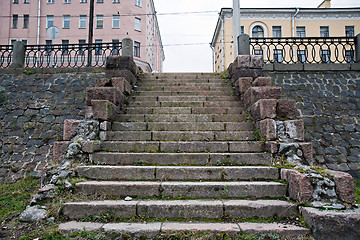 Image showing old stone staircase