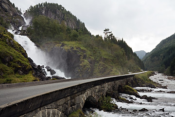 Image showing Norwegian road