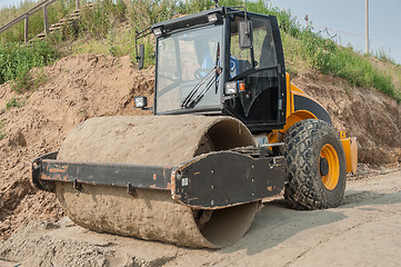 Image showing Road roller