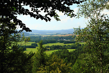 Image showing open czech landscape