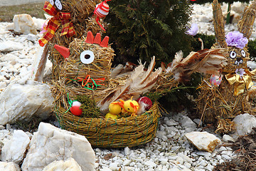 Image showing czech easter decoration 