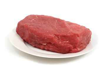 Image showing raw beef meat