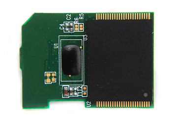 Image showing inside of SD card 