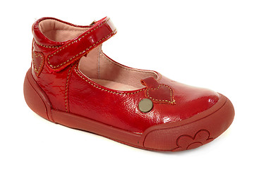 Image showing Red shoe