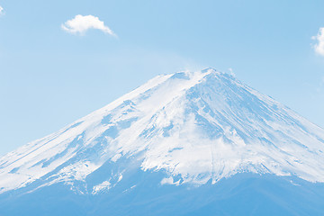 Image showing Mountain fuji in Japan 