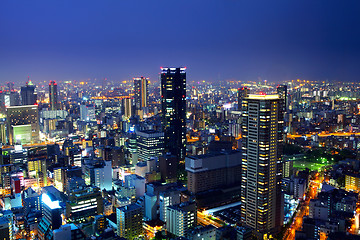 Image showing Osaka city