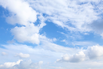 Image showing Sunny day cloudscape