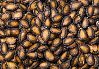 Image showing Dried Black Melon Seeds