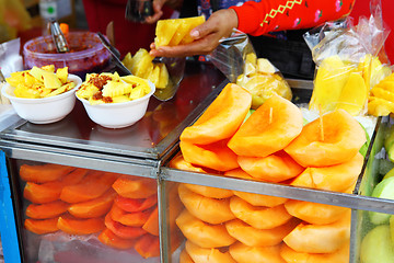 Image showing Fruit spice in street market