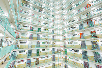 Image showing Twin tower type building in Hong Kong