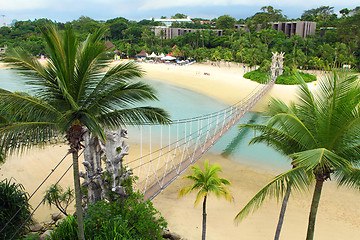 Image showing Sentosa island in Singapore