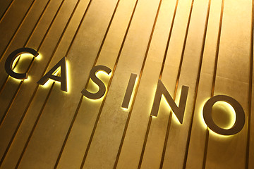 Image showing Casino sign