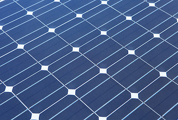 Image showing Closeup of solar panel 