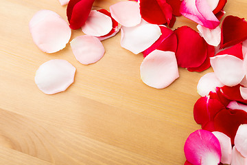 Image showing Rose petal 