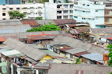 Image showing Slum area in Thailand