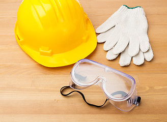 Image showing Standard construction safety equipment