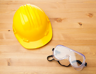 Image showing Standard construction safety equipment 