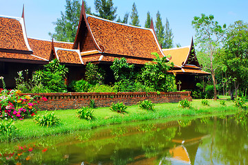 Image showing Thailand traditional house