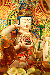 Image showing Kuan Yin traditional chinese statue