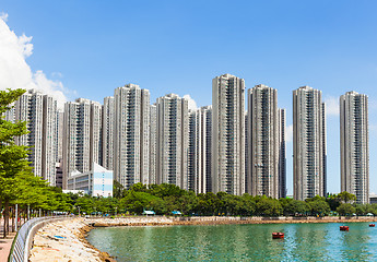 Image showing Residential building in Hong Kong 