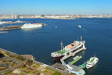 Image showing Yokohama port