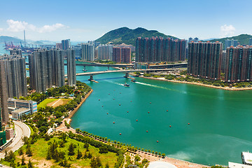 Image showing Residential building in Hong Kong 