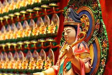 Image showing Chinese traditional statue, Kuan Yin