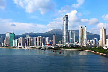 Image showing Hong Kong downtown