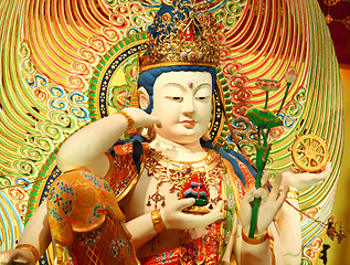 Image showing Kuan yin statue