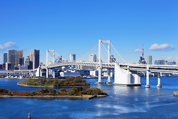 Image showing Tokyo city skyline