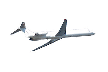 Image showing Plane isolated on a white background