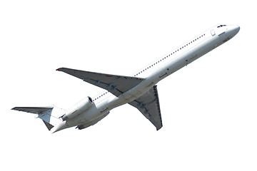 Image showing Plane isolated on a white background