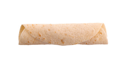 Image showing Wheat round tortilla