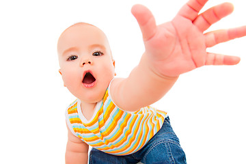 Image showing Happy Little Baby