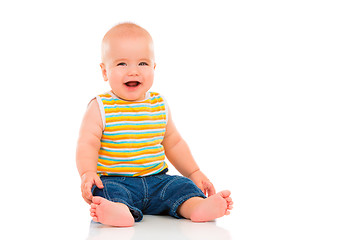 Image showing Happy Little Baby