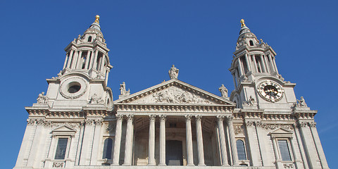 Image showing St Paul Cathedral, London